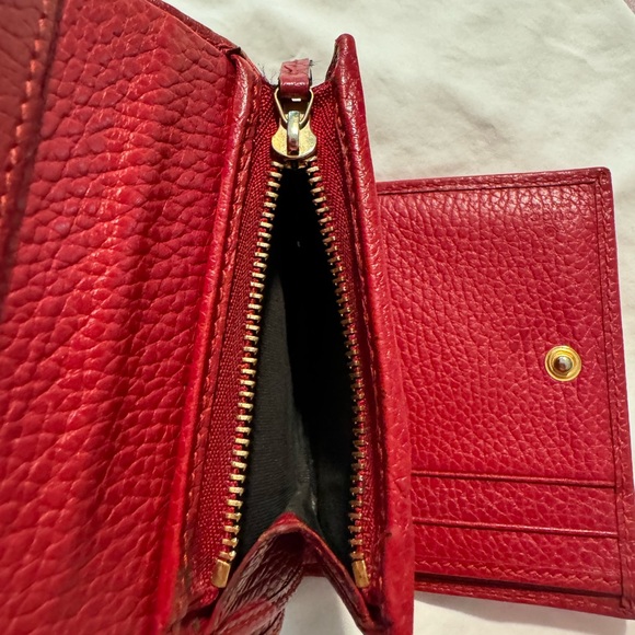 Gucci wallet. Red - Picture 9 of 11